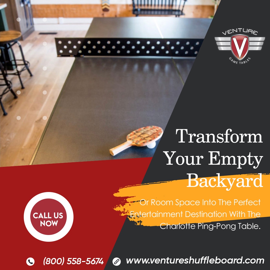 VentureShuffle's tweet photo. Don't miss this deal! Get the stylish and functional Charlotte Ping Pong Table by Venture Games. Get your whole gang together for a table tennis tournament today. Visit our official website to book your table.
https://t.co/rg1OmI5zQW
#PingPong #game #gametable #venture https://t.co/GzNJRXQ1eq