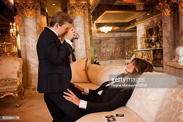 never_oppressed's tweet photo. This photo of Baron Trump taking a photo of Melania Trump is going to haunt me for a long time https://t.co/7T8RlayrCN