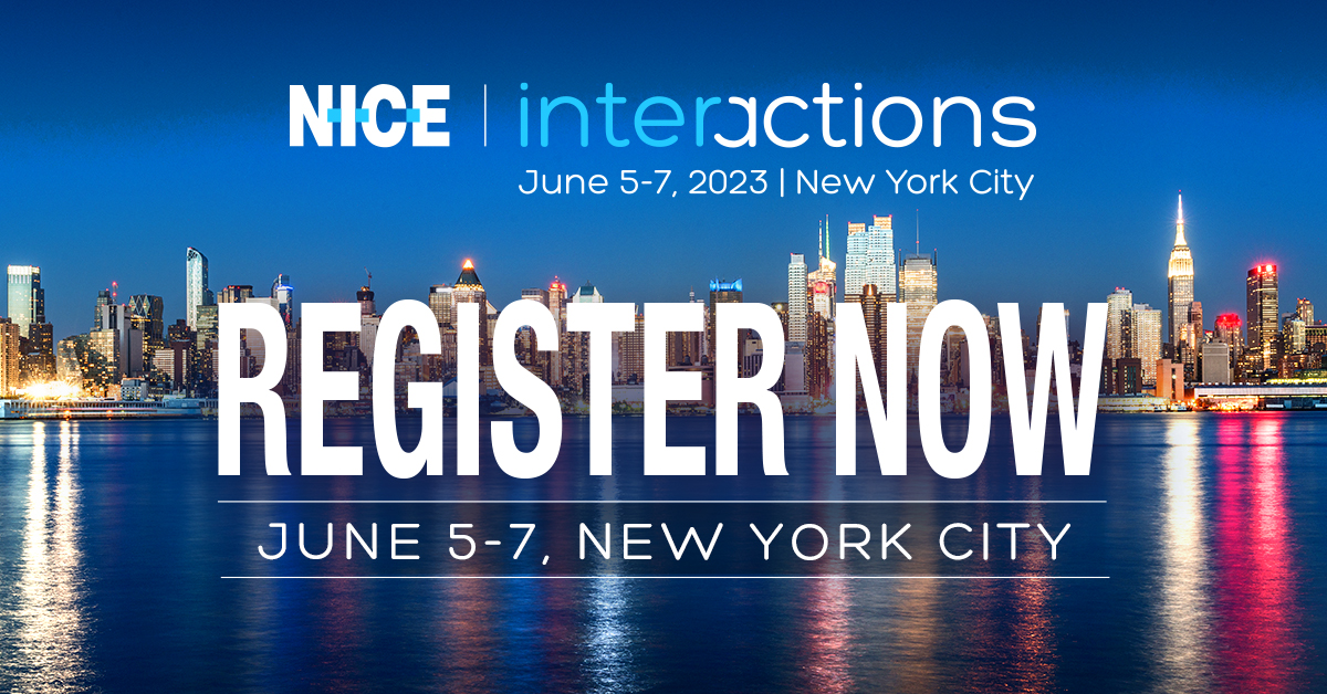 robwinnig's tweet photo. Registration is open!

Everything you need to know about the latest innovations in digital, self-service and AI for CX. All at one phenomenal event. 

Register today and get limited early-bird pricing ➡️ https://t.co/4kQZuNdtPe

#CustomerExperience #NICEi23 https://t.co/SQVQZdW5b9