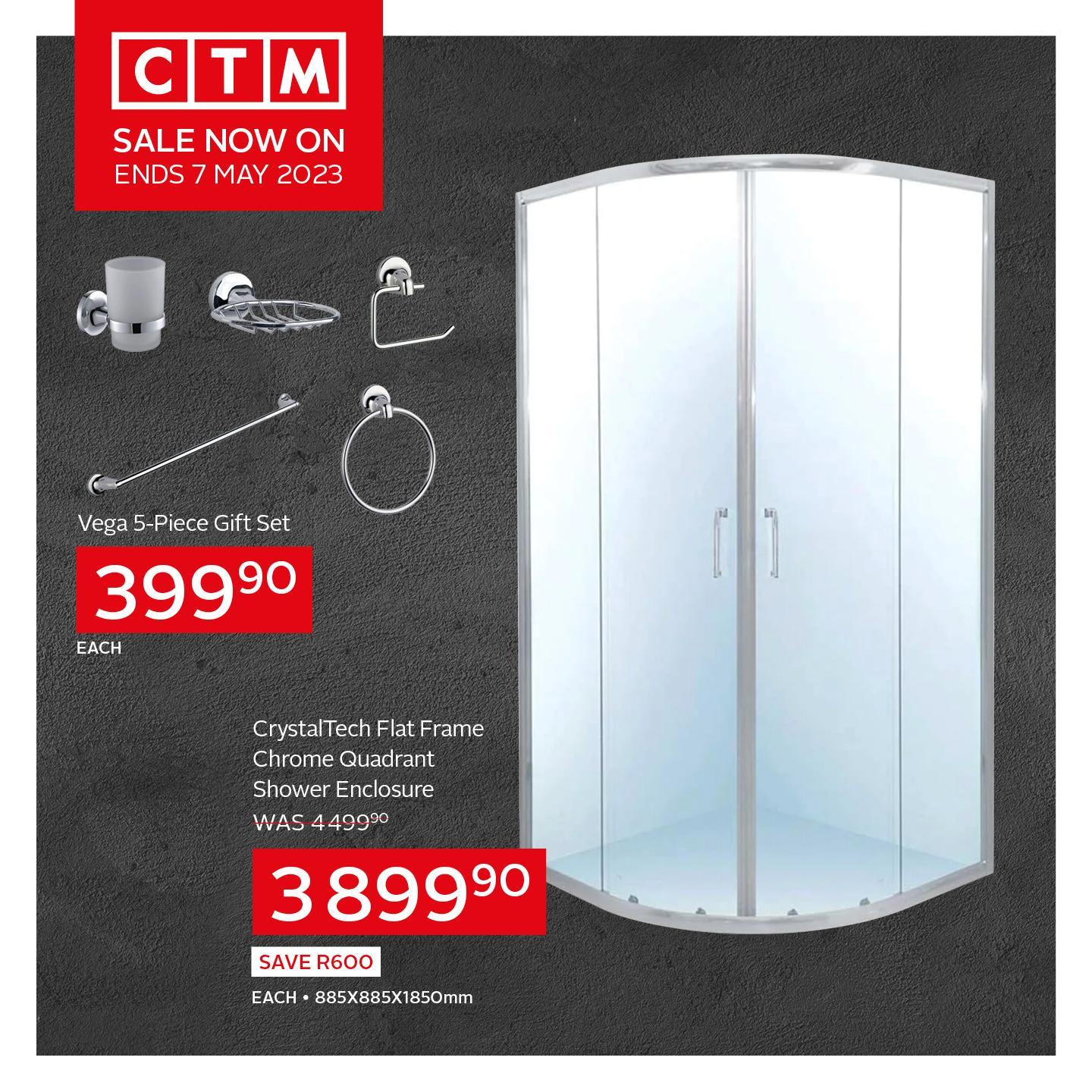 Ctm showers deals