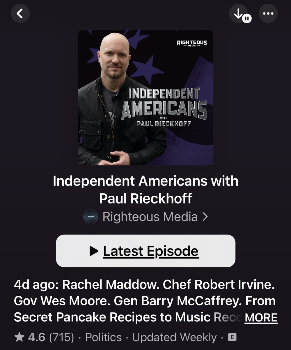 @SkepticalGinger Here’s a good one by @PaulRieckhoff 

#IndependentAmericans 
#Ret #Vet #Officer #Speaker #Philanthropist & #Friend