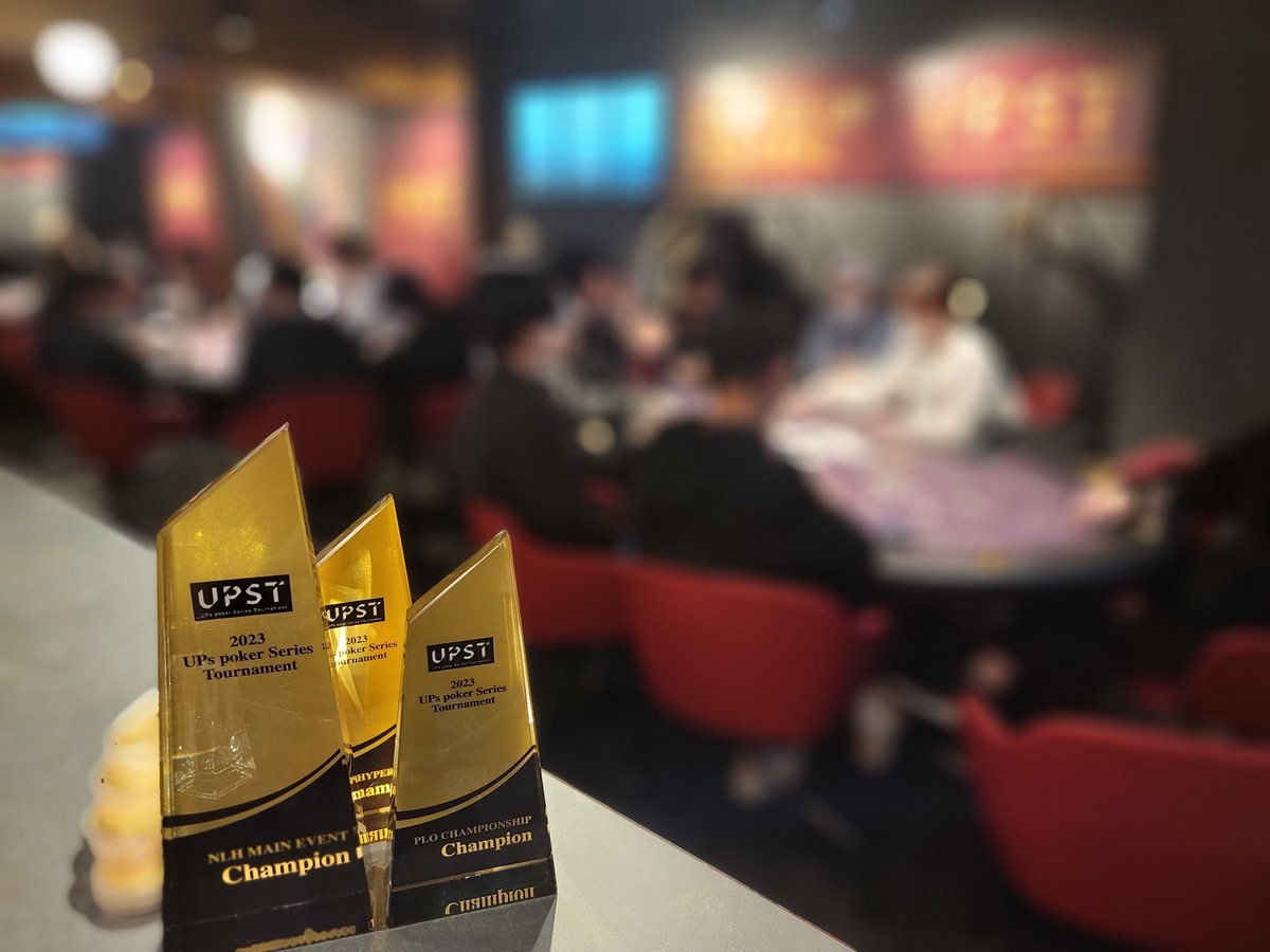 PokerRoomUPs's tweet photo. 【UPST Main Day1/C】
春分の日🌸本日も開始早々2卓で進行中です🔥
レイトレジスト16:30🕓
お待ちしております🎵
#UPTS
#六本木
#ポーカー
#周年 https://t.co/XCuCHXZQk1