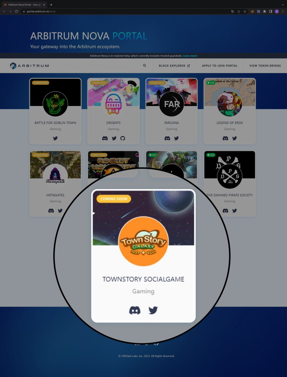 来来来，抽奖了，来个最近热度最高的TownStoryGalaxy你们参与抽一下非常不错
Artibrum Nova 上很火的农场社交经营类游戏，我只拿到了10个白名单分享给小伙伴们
10 X WL
关注 @TownStorygamefi <a href="/AngryRabbit888/">暴躁兔社区</a> 
转推+点赞
评论区留下ERC20钱包地址
24小时开奖