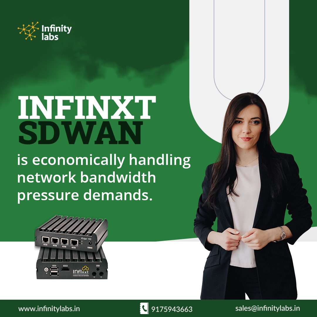 InfinityLabsIN's tweet photo. Infinxt SDWAN is economically handling network bandwidth pressure demands.
For more details, please visit the link: https://t.co/7jKBNHQ1lu
#sdwanservices #sdwan #sdwanprovider #sdwandevices #securesdwan #sdwanbenefits #sdwansolution #sdwannetwork #infinxt #InfinityLabs https://t.co/edxxty4Sls