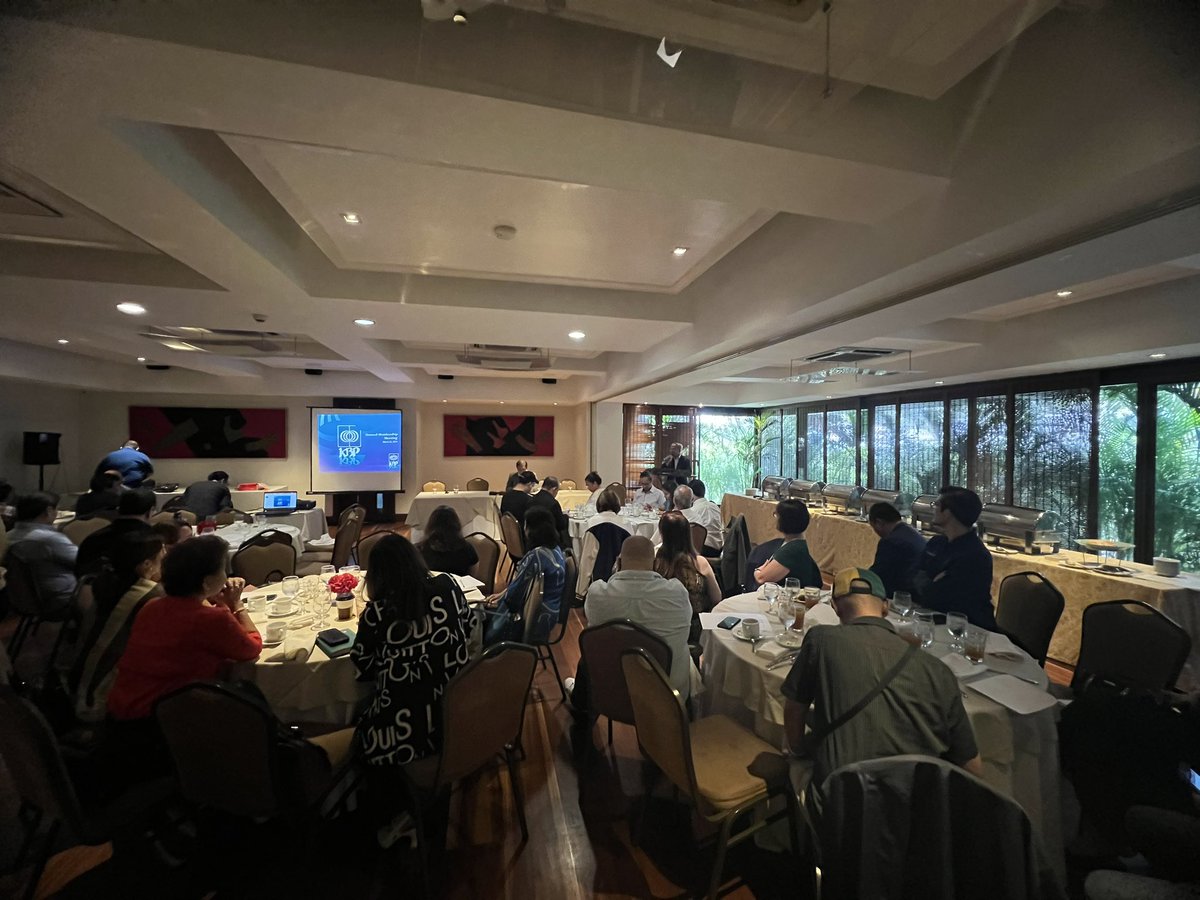 zhandercayabyab's tweet image. Kapisanan ng mga Brodkaster ng Pilipinas holds its monthly General Membership Meeting in Makati @NewsRmn #KBP #TatakRMN