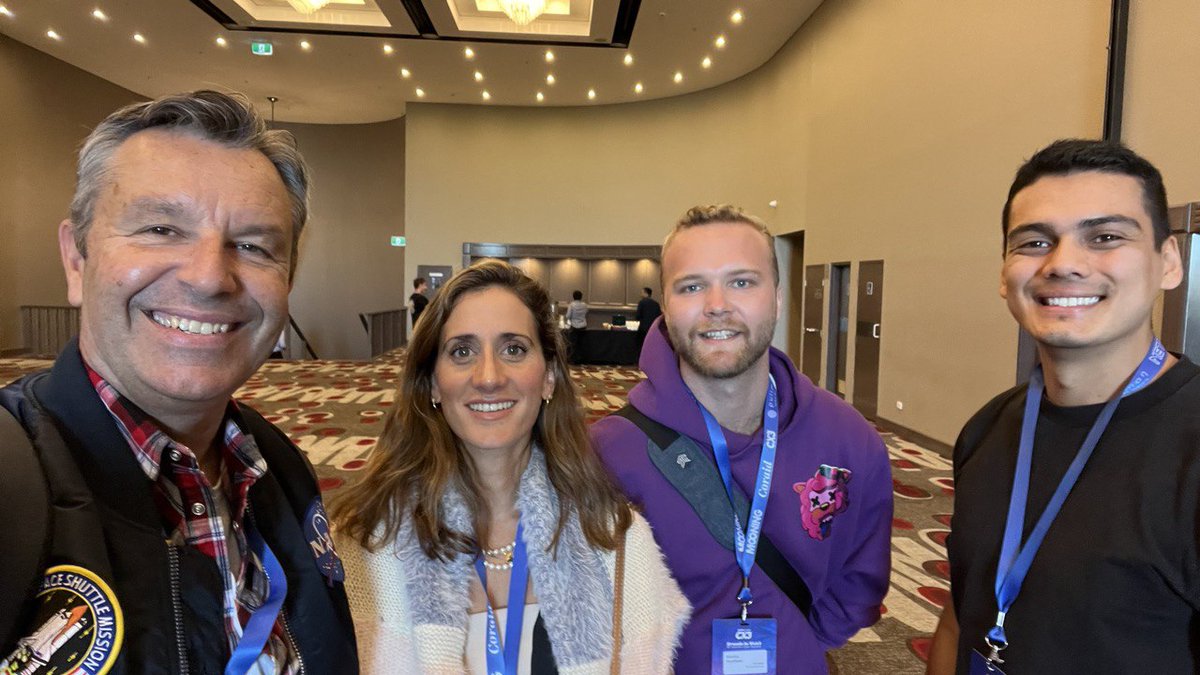 lolocrypto222's tweet photo. Awesome vibes at the #CX3conference yesterday!! π So much love for the Aussie crypto community π
It was great to hear from industry legends and reinforce what the #web3community already knows, #web3 and data ownership isn't going anywhere ... (except maybe π) https://t.co/msUaK1F82Y