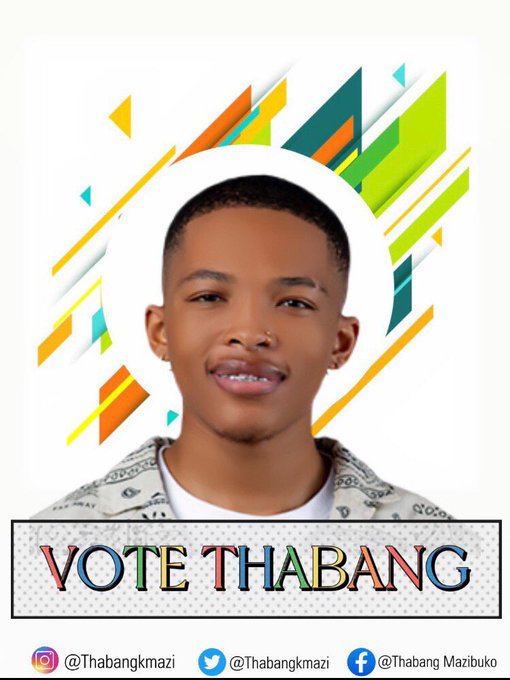 TWEETORACLE's tweet photo. Attention #TBangers, this is not a Drill, it is the real deal.
If you don't vote the hardest you ever have all season then @Thabangkmazi won't even make it to the finals.
This is where we show what we got. We gonna VOTE till we DROP.
This is the Creed, the ONLY way. 
#BBTitans https://t.co/GQD2J4BIuT
