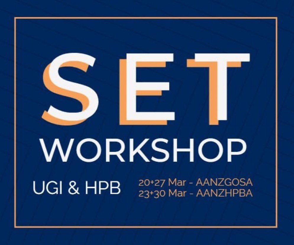 AANZGOSA (@aanzgosa) on Twitter photo SET trainees still time to enrol now for HPB/UGI #FRACS prep workshop (includes recordings of sessions). If interested email info@aanzgosa.org SET trainees still time to enrol now for HPB/UGI #FRACS prep workshop (includes recordings of sessions). If interested email info@aanzgosa.org