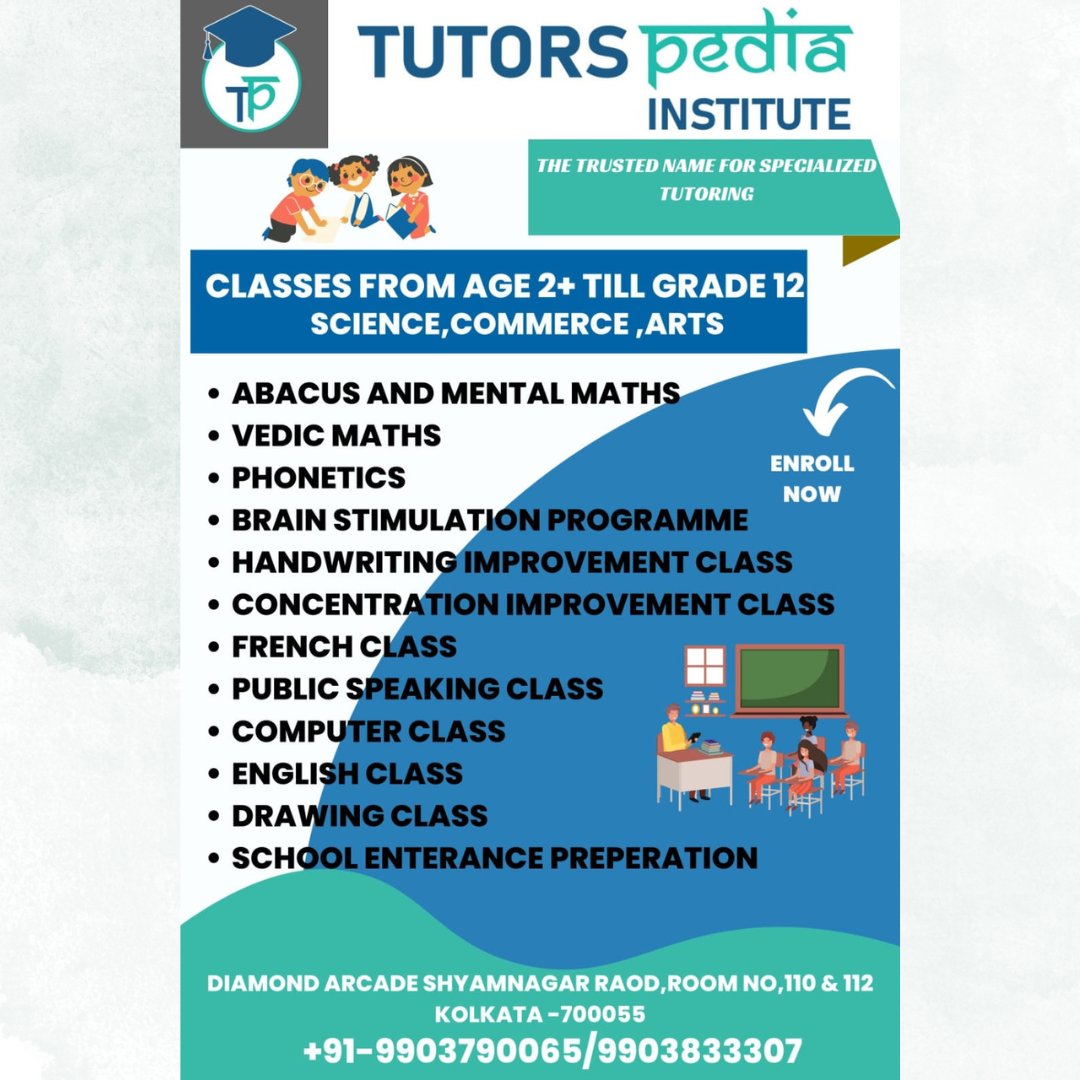 'Get ready to learn, grow, and achieve your goals with our expert-led classes.'
join us now for more information - 9903790065
wa.link/aj5a4h
#caching #class #classes #classesforkids #classess #classroom #coching #englishclasses #groupclasses #kidsclasses #learn