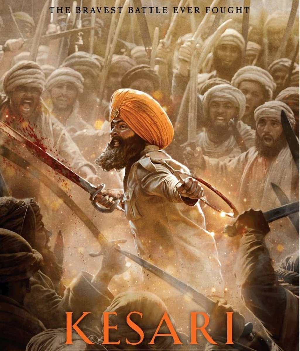 SinghRowdysingh's tweet image. #4YearsOfKesari Masterpiece, outstanding performance by @akshaykumar sir &amp;amp; all
@ParineetiChopra @DharmaMovies
#AnuragSingh  #Kesari 🙏