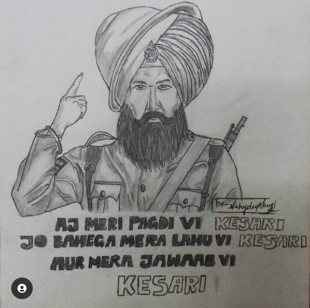 SinghRowdysingh's tweet image. #4YearsOfKesari Masterpiece, outstanding performance by @akshaykumar sir &amp;amp; all
@ParineetiChopra @DharmaMovies
#AnuragSingh  #Kesari 🙏