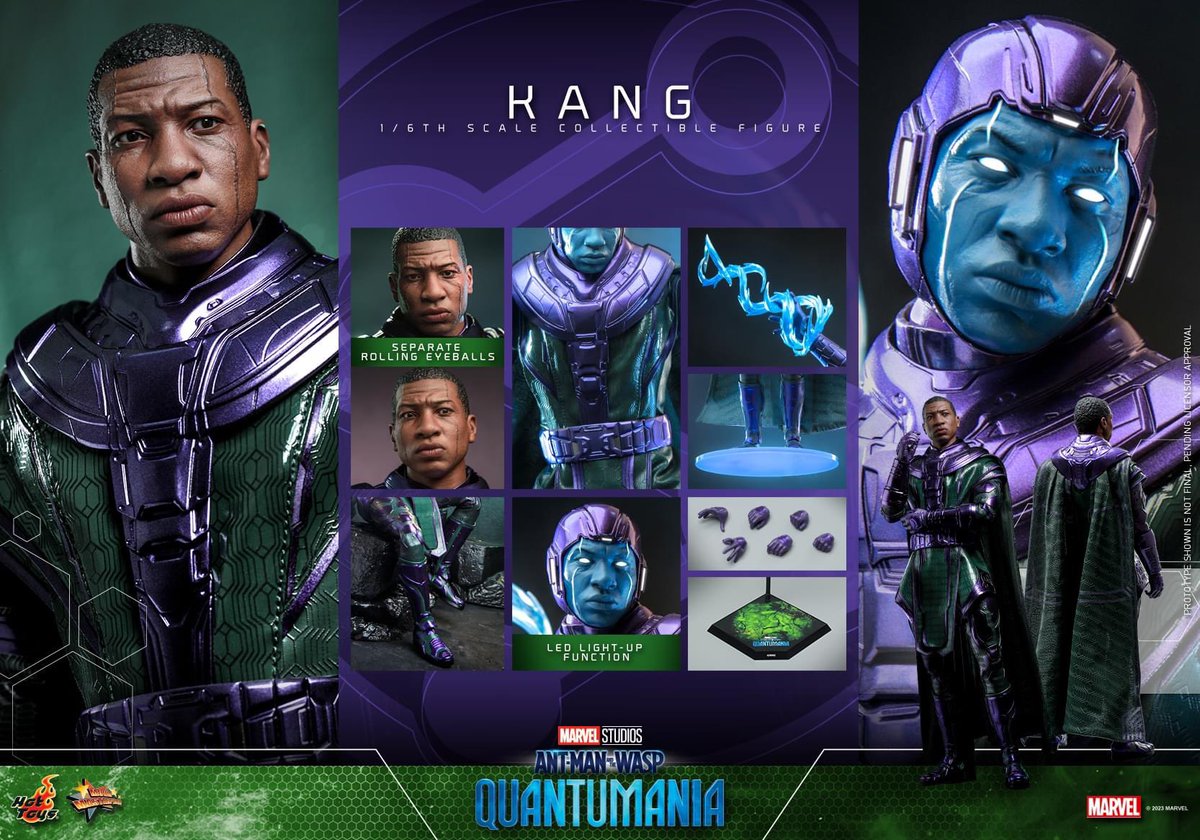 S_U_works's tweet image. 【Ant-Man and the Wasp: Quantumania - 1/6th scale Kang Collectible Figure】 
#Kang #kangtheconqueror #JonathanMajors #Antman #Wasp #AntManAndTheWaspQuantumania #Marvel #MarvelStudios 
#ホットトイズ #hottoys