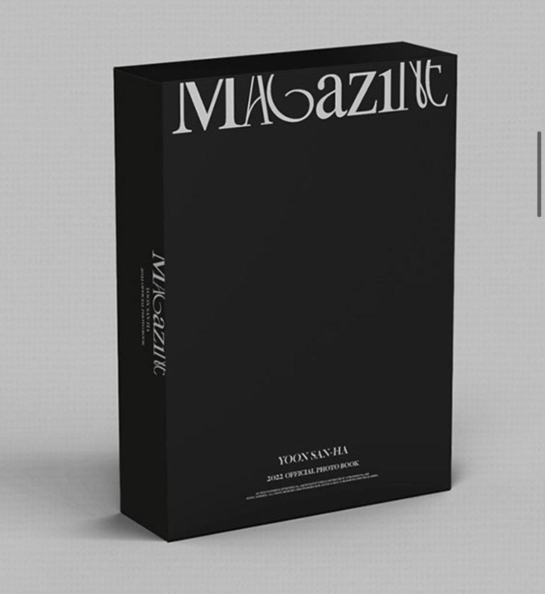 🐣 산하 생일 기념 이벤트 🐣
MAGAZINE 산하 미개봉 포토북
이벤트성 팔로우❌
Only RT만 
재판매 안하실 분만 참여해주세요