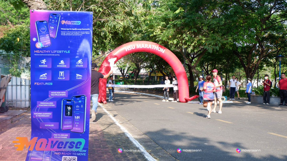 moverseann's tweet photo. 🔥 [RECAP OFFLINE HSU MARATHON 2023]

The event ended successfully with the participation of students, lecturers, and staff from 6 Universities across HCM and gave unforgettable memories to Moverse. 

Let's relive some of the best moments together! 👀

#Moverse #HSUMARATHON2023 https://t.co/enWTVpCTqj