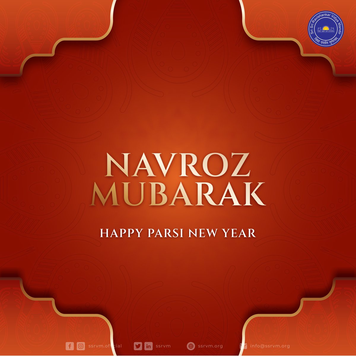 ssrvm's tweet image. Navroz Mubarak! We must learn the art of spreading sweetness from our Parsi brothers and sisters. Their contribution in uplifting the nation in all aspects is highly appreciated.

#parsinewyear2023 #ParsiNewYear #NavrozMubarak