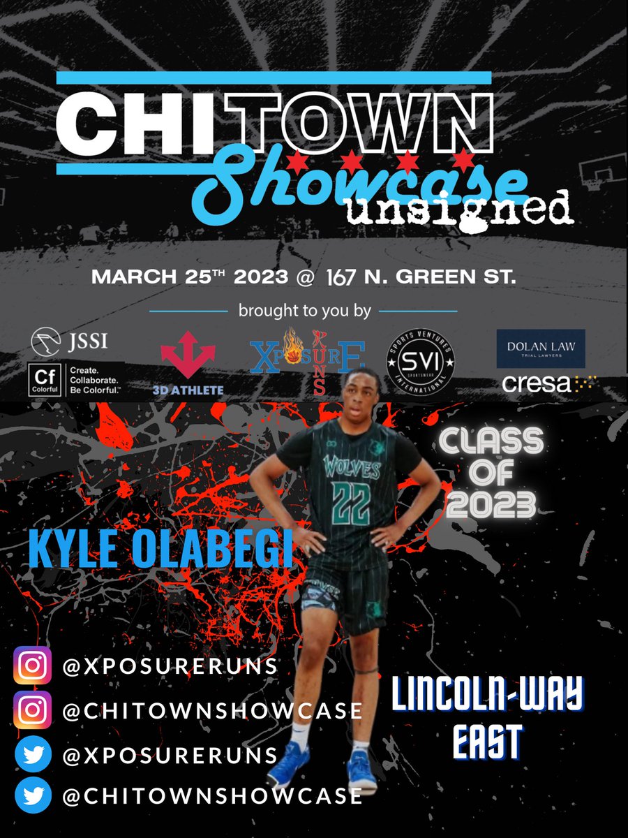 XposureRuns (@xposureruns) on Twitter photo I knew this next player was gonna have a big year. He shattered a backboard during summer league. He took that energy into the season & helped @LWEastHoops have one of their best years in school history
Welcome Kyle Olagbegi <a href="/kyleolagbegi/">Kyle Olagbegi</a> to the UnSigned Senior Combine Showcase I knew this next player was gonna have a big year. He shattered a backboard during summer league. He took that energy into the season & helped @LWEastHoops have one of their best years in school history
Welcome Kyle Olagbegi <a href="/kyleolagbegi/">Kyle Olagbegi</a> to the UnSigned Senior Combine Showcase