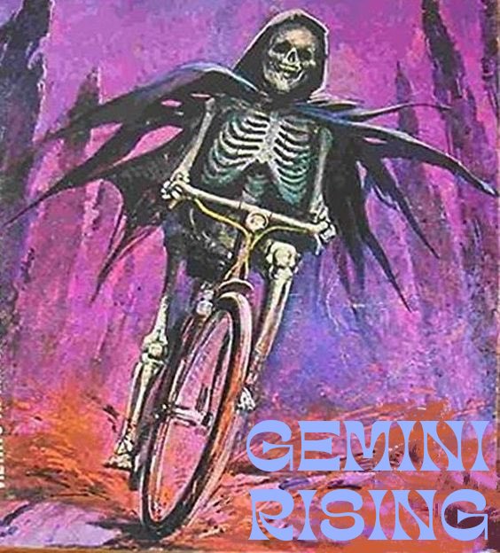 __rae13__'s tweet photo. Love the hot red heads but really here for reaper on a bike https://t.co/Wnl4KEclKd