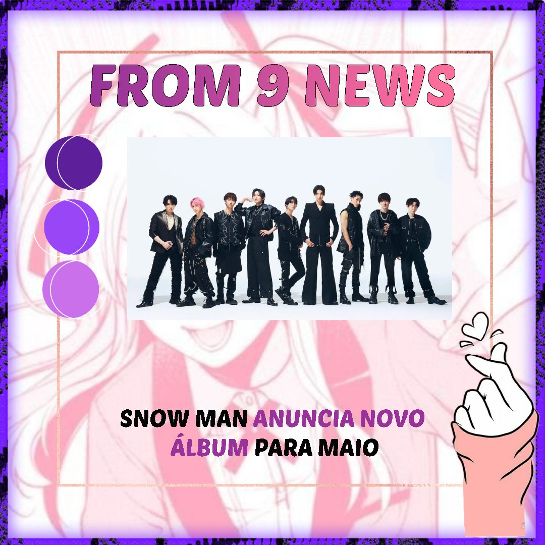 updatecultura's tweet photo. #From9News | O boy group japonês SNOW MAN anunciou hoje o lançamento de seu futuro álbum "i DO ME" para o dia 17 de Maio desse ano.
Para maiores informações sobre a nova era dos divos, consulte as fanbases do grupo como a @br_snowman.

#SnowMan https://t.co/vtNm0vLC4M