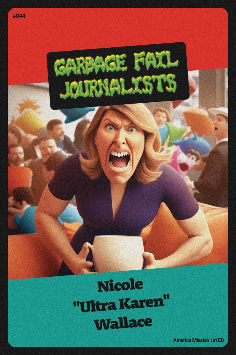 She's a hack and she wants to see the manager! 

Welcome Nicole "Ultra Karen" Wallace <a href="/NicolleDWallace/">Nicolle Wallace</a> to the #GarbageFail Journalist Tournament of Hacks!
