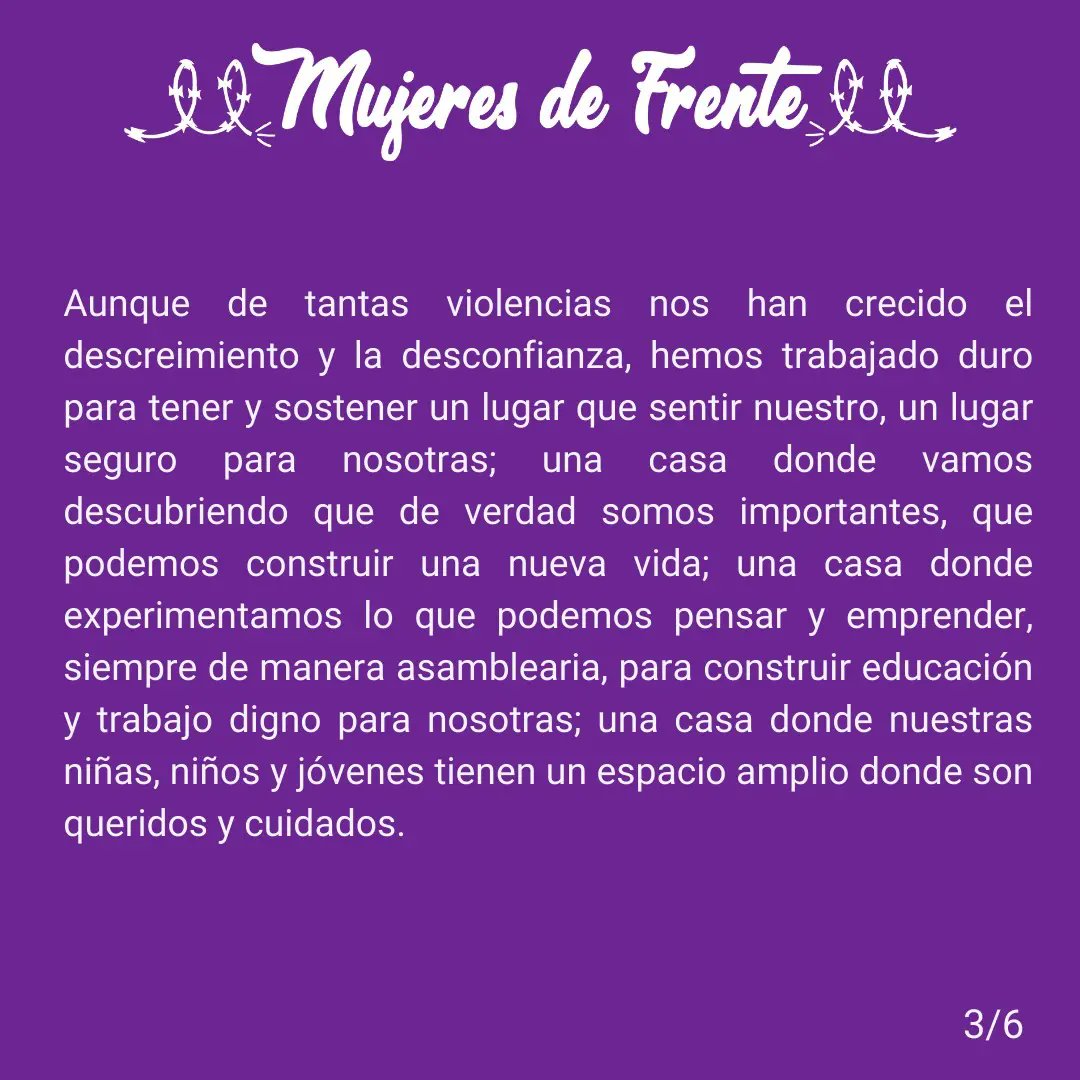 MujeresdFrente's tweet photo. 🔴 𝗖𝗼𝗺𝘂𝗻𝗶𝗰𝗮𝗱𝗼 𝘀𝗼𝗯𝗿𝗲 𝗹𝗮 𝗶𝗻𝘁𝗲𝗿𝘃𝗲𝗻𝗰𝗶𝗼́𝗻 𝗽𝗼𝗹𝗶𝗰𝗶𝗮𝗹 𝗲𝗻 #𝗟𝗮𝗖𝗮𝘀𝗮𝗱𝗲𝗹𝗮𝘀𝗠𝘂𝗷𝗲𝗿𝗲𝘀 𝗰𝗼𝗻 𝗲𝗹 𝗼𝗯𝗷𝗲𝘁𝗶𝘃𝗼 𝗱𝗲 𝘀𝘂𝘀𝗽𝗲𝗻𝗱𝗲𝗿 𝗲𝘃𝗲𝗻𝘁𝗼 𝗼𝗿𝗴𝗮𝗻𝗶𝘇𝗮𝗱𝗼 𝗽𝗼𝗿 𝘂𝗻 𝗰𝗼𝗹𝗲𝗰𝘁𝗶𝘃𝗼 𝘂𝗿𝗯𝗮𝗻𝗼 𝗲𝗹 𝟭𝟳 𝗱 𝗺𝗮𝗿𝘇𝗼 https://t.co/0t0254dOv9