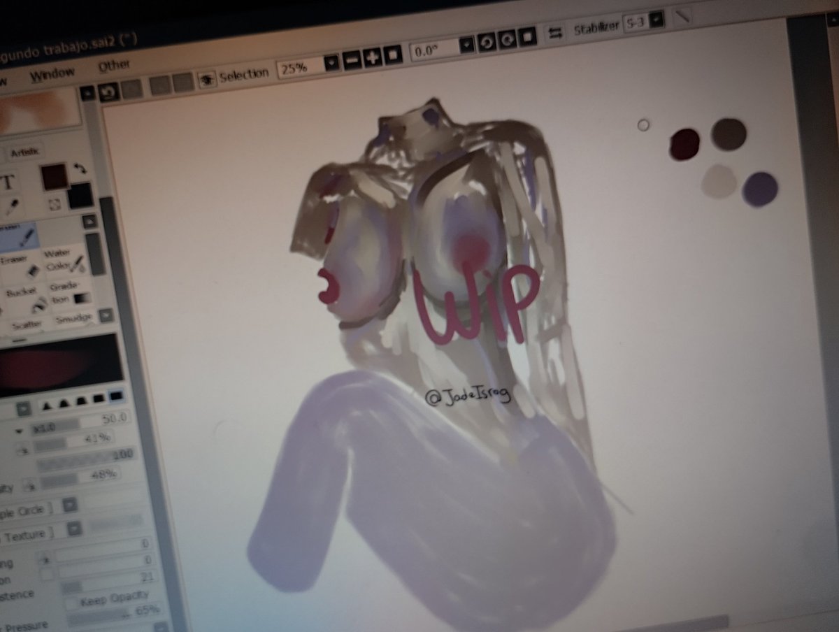 JadeIsrog's tweet photo. good night little stones, I haven't published almost anything because I'm doing a commission, remember that I have commissions open!, happy night, here's a wip ✨🥰 
#wipart #WIP #ArtistOnTwitter #art #drawing #drawingart #drawings #Artists https://t.co/BcajiUTGvz