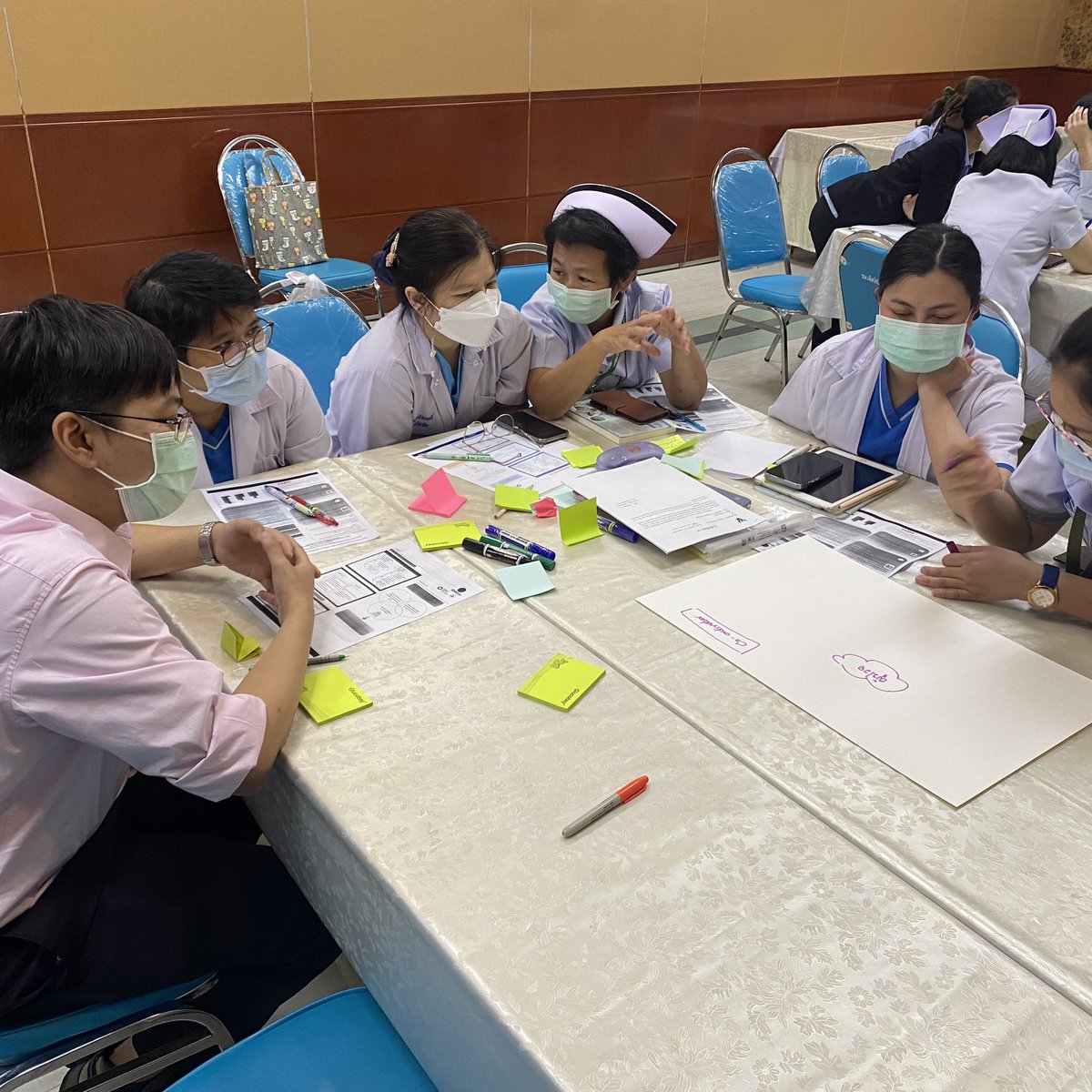 apinya_ko's tweet photo. I was incredibly lucky to have the opportunity to learn about the human-centered design approach from @LUMA Institute and @RMIT and how to lead an effective Co-design thinking workshop.
#designthinkingworkshop #designthinking https://t.co/kh4Y1xYuE8