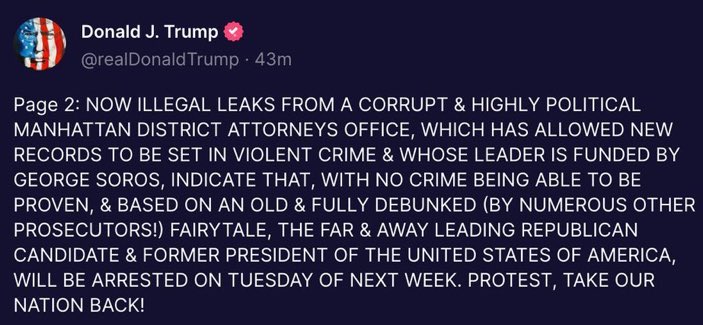 JulesProcopio's tweet photo. #TakeOurNationBack #Trump2024 !!!!!!! #BePeaceful,!!!!!!!🙏🏼🇺🇸❤️ https://t.co/c0zzGNWlBr