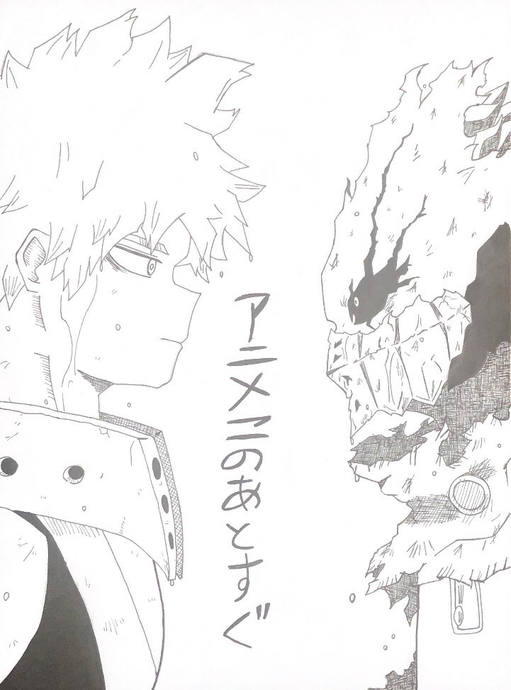 O_G_man's tweet photo. Un pequeño fanart no hace mal #anime #drawing #MyHeroAcadamia #Fanarts #orgasmoman https://t.co/GlEh6rWjBf