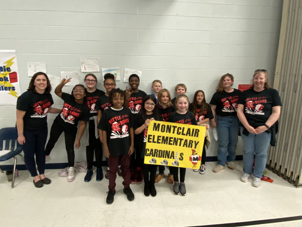 So proud of our <a href="/montclair_elem/">Montclair ES PWCS</a> Battle of the Books team for winning first place in the semifinals tonight!  Their hard work &amp; dedication paid off!! <a href="/MontysLibrary/">Mrs. Provencio</a> <a href="/BrendaD60018657/">Brenda Davis</a> <a href="/sproutreadersK5/">Jennifer Owlett</a> <a href="/PWCSNews/">PWCS</a>