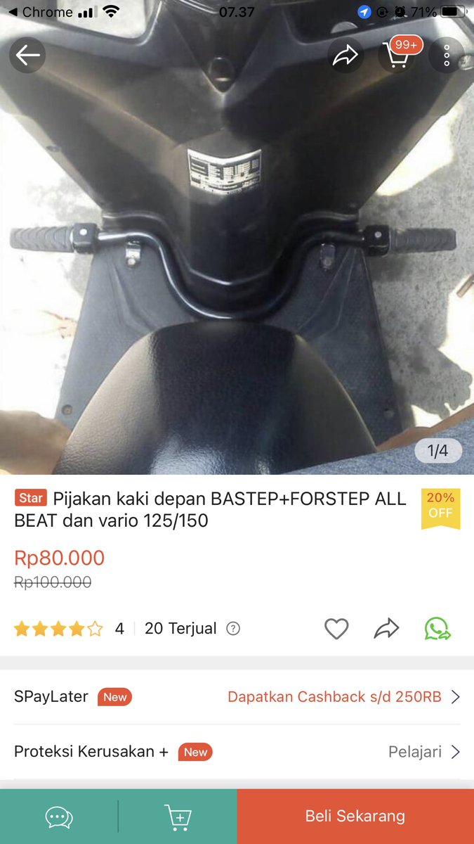 Nanya dongs; di malkot ada yang bisa beli dan pasang footstep buat scoopy gini dimana ya? 

Izin cc <a href="/infomalang/">Info Malang</a> <a href="/PemkotMalang/">𝐏𝐞𝐦𝐞𝐫𝐢𝐧𝐭𝐚𝐡 𝐊𝐨𝐭𝐚 𝐌𝐚𝐥𝐚𝐧𝐠</a> <a href="/infobatu/">infobatu</a> <a href="/mahasiswamlg/">Mahasiswa ½ Malang</a> <a href="/ngalamfess/">NGALAMFESS</a>