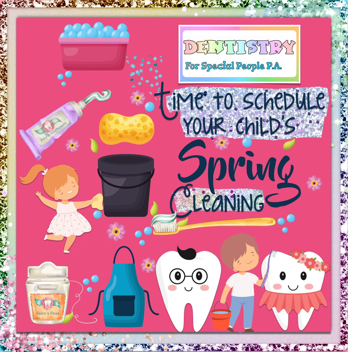 TeamDFSP's tweet photo. 🪥It’s the first day of Spring and a great time to schedule a “spring cleaning” for your kids teeth!🦷Call our office or visit https://t.co/w6e3P7u340 to make your appointments online!🤗 #SpringCleaning #PediatricDentist https://t.co/yWQPw8D3tV