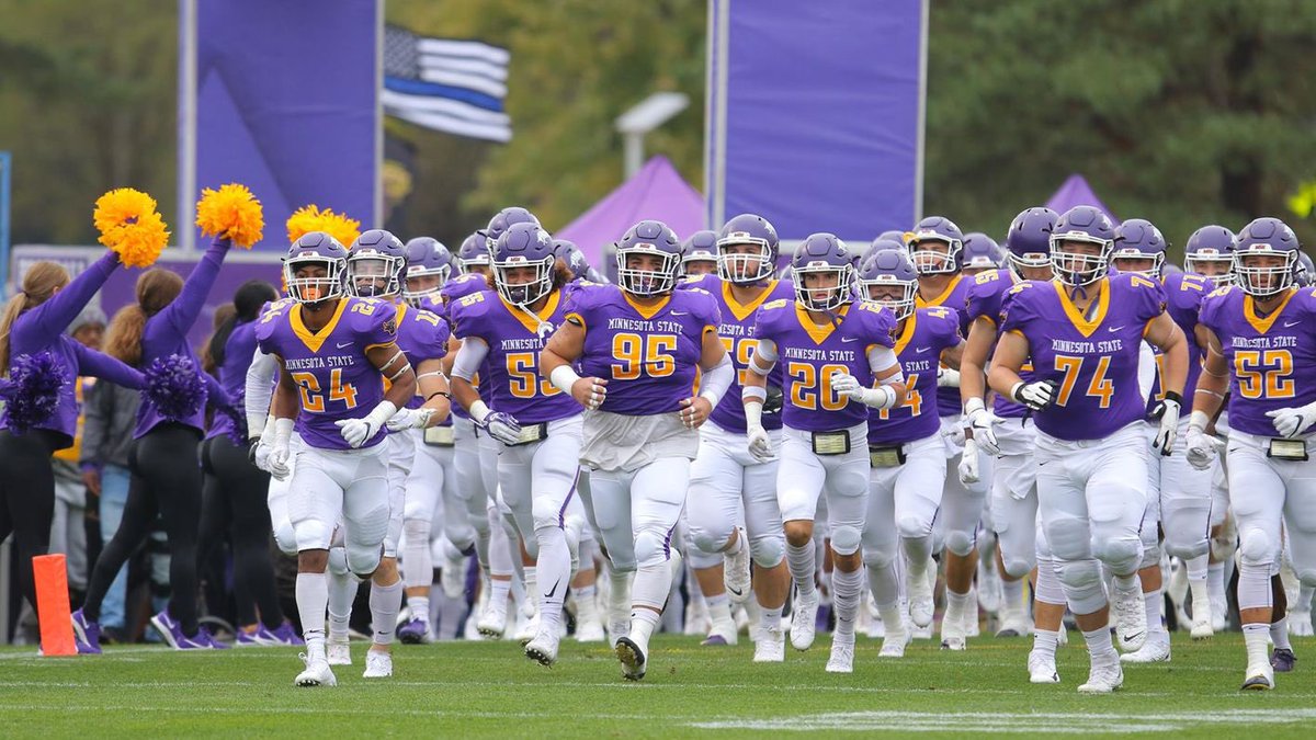 After a great phone call with @Todd_Taylor28 I have received an offer from Minnesota State University!🟣🟡#gomavericks @Eagan_Football