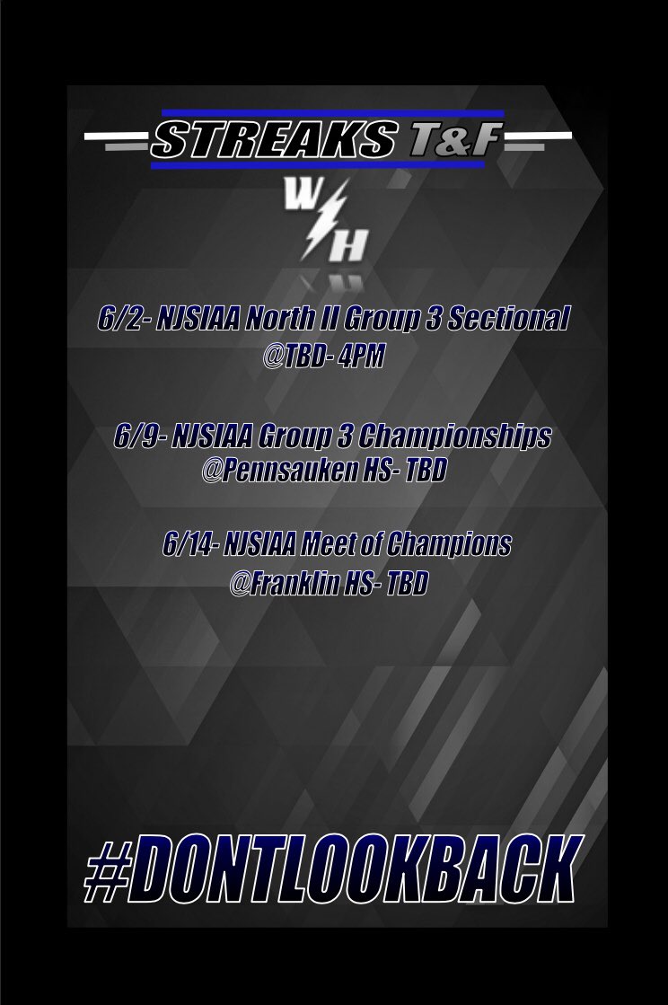 Warren Hills Track/XC (@hillstrack) on Twitter photo Schedule drop! Big things are coming this spring! #dontlookback <a href="/WHRSDAthletics/">WHRSD Athletics</a> <a href="/ClubStreaks/">Streaks Running Club</a> Schedule drop! Big things are coming this spring! #dontlookback <a href="/WHRSDAthletics/">WHRSD Athletics</a> <a href="/ClubStreaks/">Streaks Running Club</a>