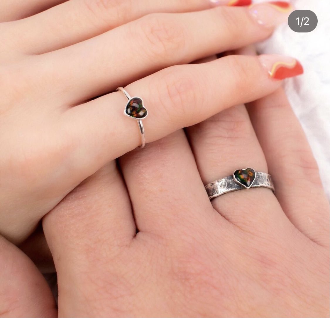 MackenzieOrcutt's tweet photo. @lunamosity_ Would you ever consider making this ring again? I’ve worn it every day for two years straight since I got it and this weekend I dropped it while out and spent like 20 minutes with a flashlight on the ground searching for it and couldn’t find it 🥲 I love this ring https://t.co/uspfEzHV82