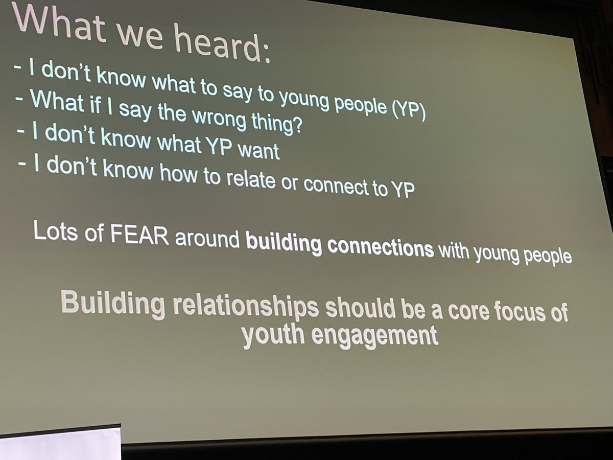 Dr Michelle Kehoe (@drmichellekehoe) on Twitter photo So valuable to hear from a young person , Abi Cooper, talking about young people and how we need to engage them and build relationships #camh23 <a href="/anzmha/">Australian & New Zealand Mental Health Association</a> So valuable to hear from a young person , Abi Cooper, talking about young people and how we need to engage them and build relationships #camh23 <a href="/anzmha/">Australian & New Zealand Mental Health Association</a>