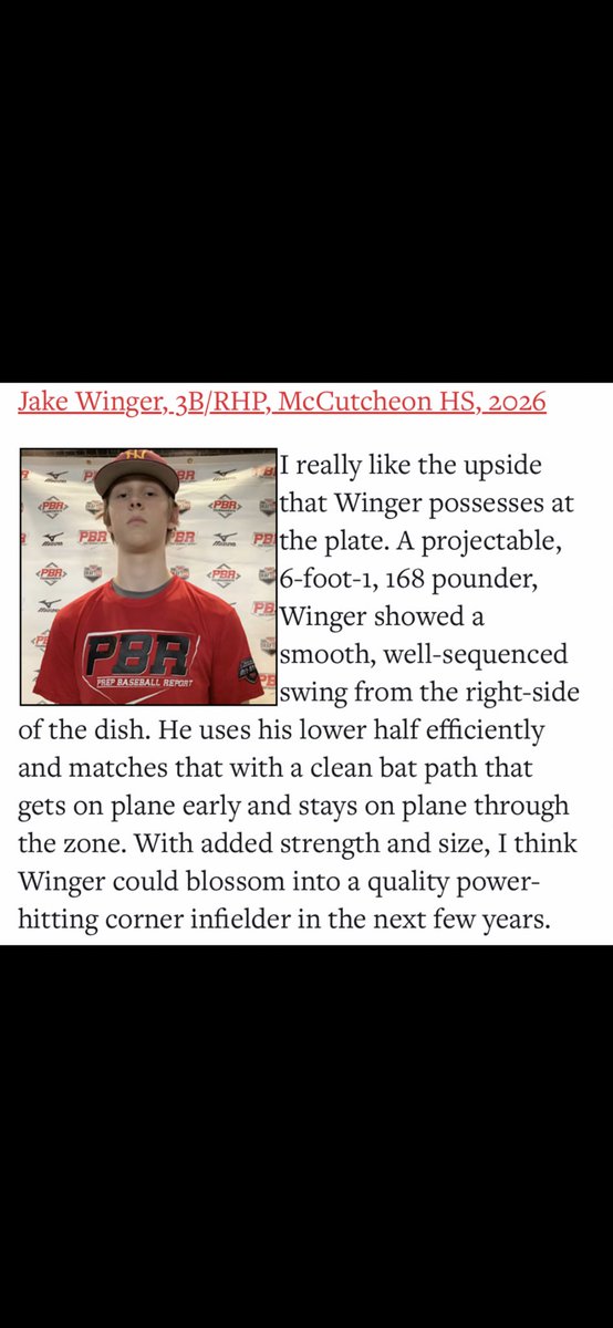 Indiana Nitro Gold 2026 (@nitrogold2026) on Twitter photo Nitro 2026 RHP / CIF <a href="/JakeWinger7/">Jake Winger</a> with a nice write up from @PBRIndiana from the Pre Season All State showcase.
<a href="/IndianaNitro/">Indiana Nitro</a>
<a href="/MavHSBaseball/">Mav Baseball</a> Nitro 2026 RHP / CIF <a href="/JakeWinger7/">Jake Winger</a> with a nice write up from @PBRIndiana from the Pre Season All State showcase.
<a href="/IndianaNitro/">Indiana Nitro</a>
<a href="/MavHSBaseball/">Mav Baseball</a>