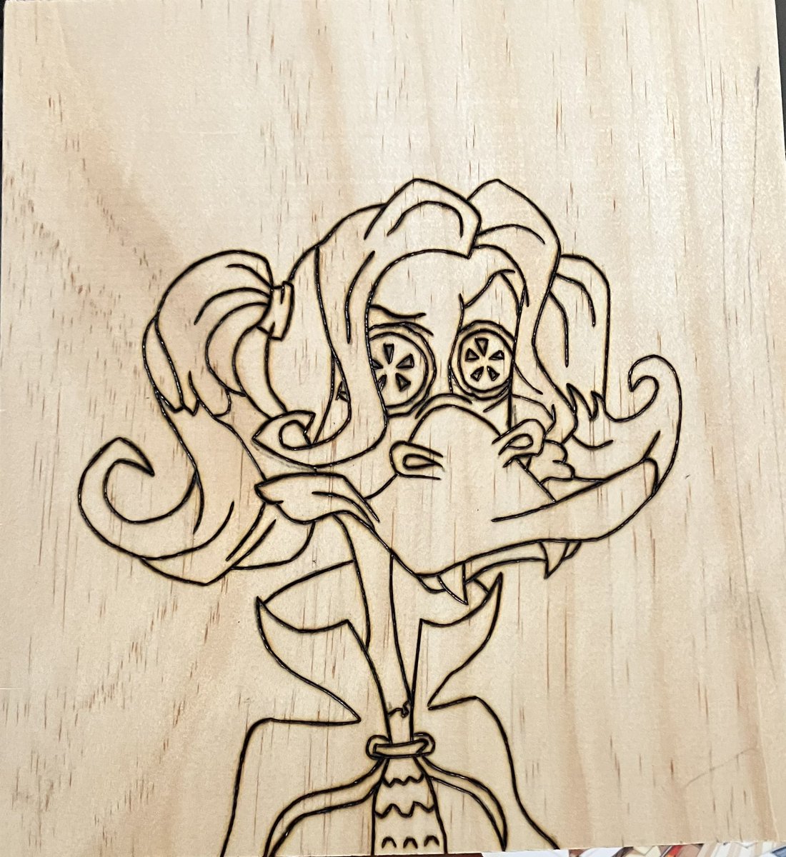 DWillBurnit's tweet photo. Little update from todays #DigitalCollectible #WoodBurning I did 👀 My @OkayDuckYC #AlphaDuck Count Quinn 🔥 Stay Tuned for color
Want to see your #NFT come to life let me know ✌🏽 https://t.co/ph6QL4jdCM