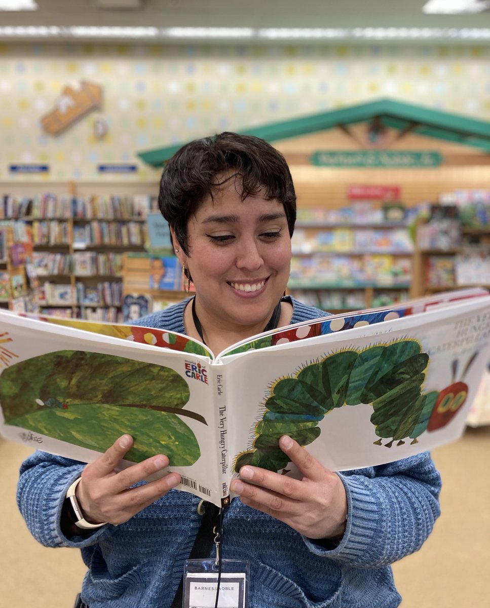 Happy first day of Spring and Very Hungry Caterpillar Day!!! #FirstDayofSpring #spring #veryhungrycaterpillar #ericcarle #Barnesandnoble #bn232