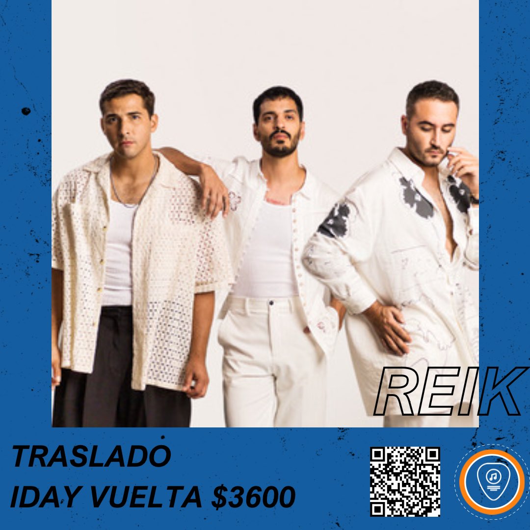 Fonobussrl's tweet photo. @ReikMx estará este 29 de Abril en @movistararenaar TE LO VAS A PERDER? Link en el código QR para compra online https://t.co/JXIY6tAMxM