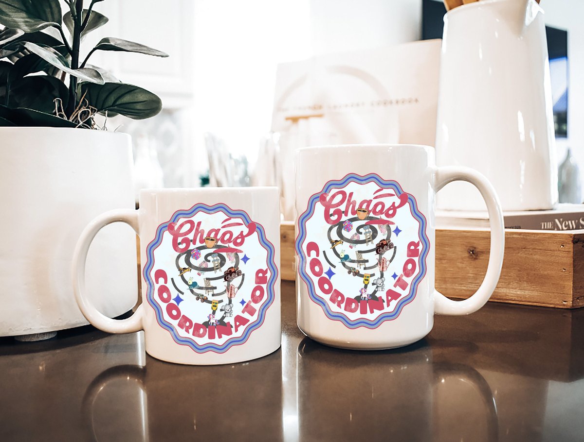 Excited to share the latest addition to my #etsy shop: Chaos Coordinator Coffee Mug, Coffee Mug for Mom, Mother's Day Gift etsy.me/3ySdftt #yes #ceramic #no #chaoscoordinator #coffeemugformom #coffeemugfordad #parentscoffeemug #funnycoffeemug #sarcasticcoffeemu