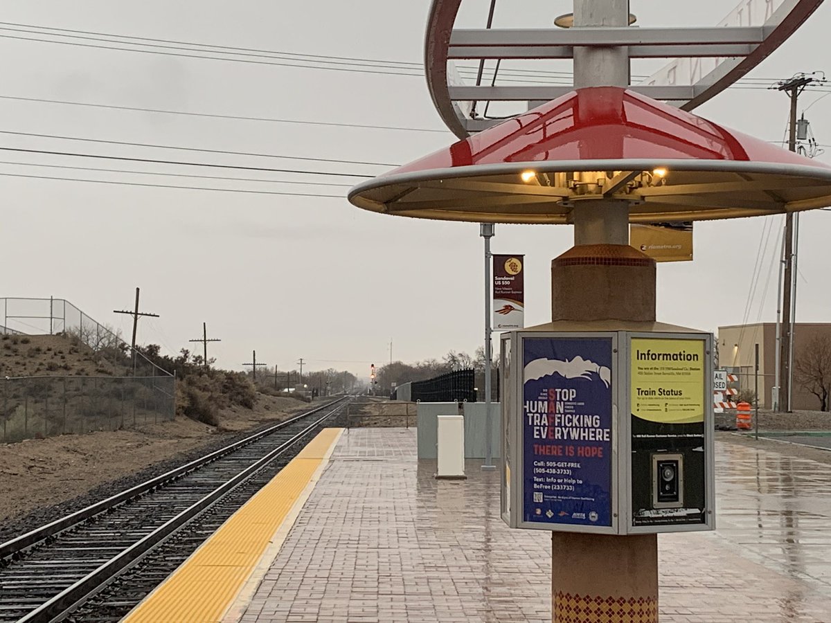 RAIL Magazine on Twitter "Scenes at Sandoval County/US 550 Station"