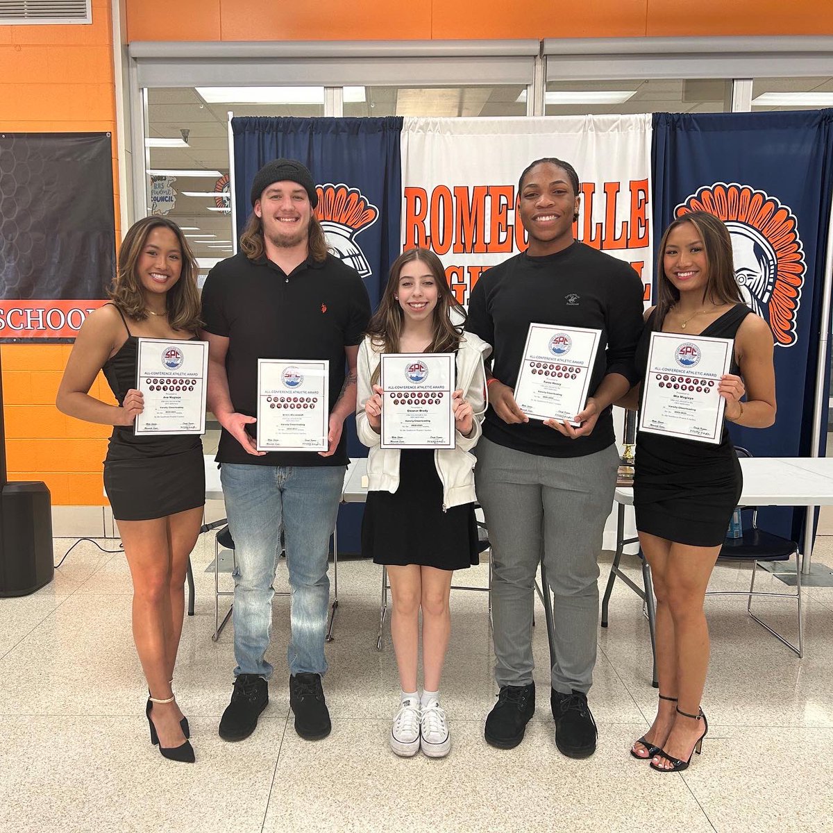 SPC All-Conference Athletes: Ava, Brett,  Ellie, TJ &amp; Mia - CONGRATS!!!