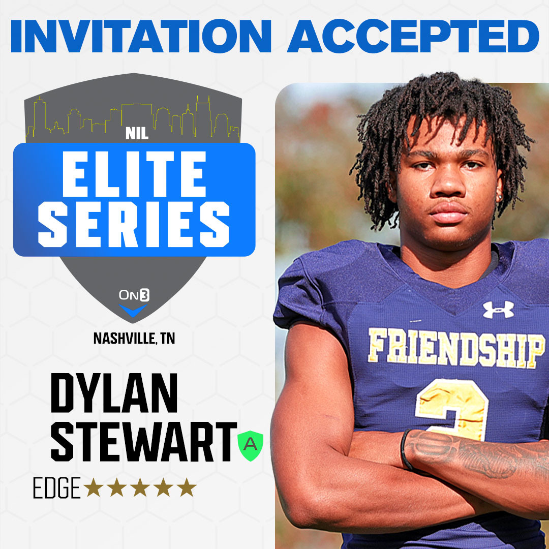 On3 No. 1 overall prospect Dylan Stewart has accepted his invitation to the On3 NIL Elite Series in Nashville, Tennessee 👀 Read: on3.com/os/news/on3-an…