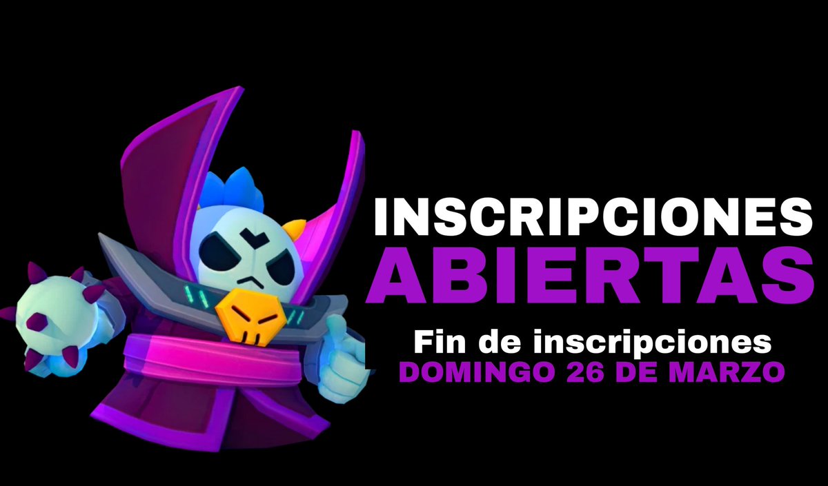 #BS | Inscripciones Torneo 2c2 
Región NA

Con un premio de 2 pases al dúo ganador

Requisitos :

➡️ Seguirme 
➡️ Seguir a <a href="/tatofox9/">Tatofox9</a> y @carrascoosaa
➡️ Dar 🔄 y ❤ a este tweet 

MD para finalizar inscripción y la región de SA estar al pendiente