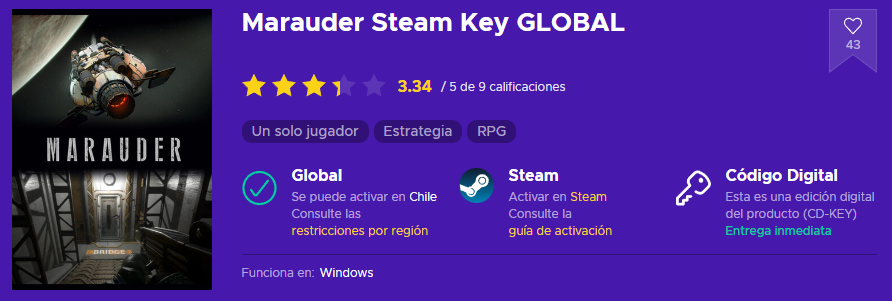 Hitokirion's tweet photo. @eneba_es @EnebaFr  Vi esta oferta en eneba y dije, oh! el juego que quería hace mucho tiempo esta en oferta, aunque no me calzaba el nombre  por que por esas casualidades le faltaba una ''s'' y dije pues la imagen calza con el juego original. https://t.co/KUxl0AJcGM