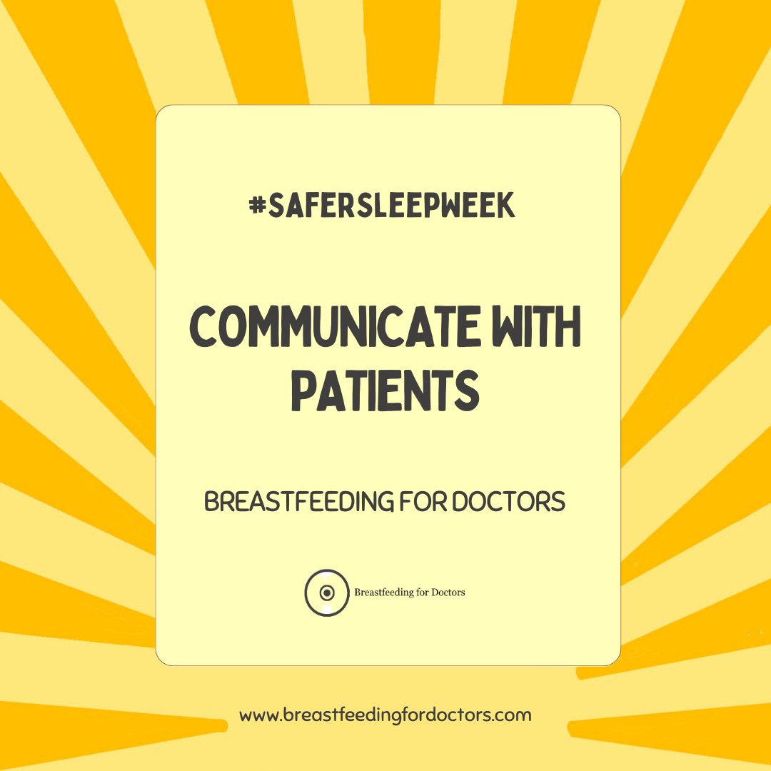 milkymedics's tweet image. Together, as #Doctors we can lead the way in reducing #AvoidableHarm by doing what we do best - appraising the evidence, acknowledging the risks, and communicating effectively and with empathy. #bf4docs #SofaSharing #SIDS #PatientSafety #UpToDate #EvidenceBasedMedicine