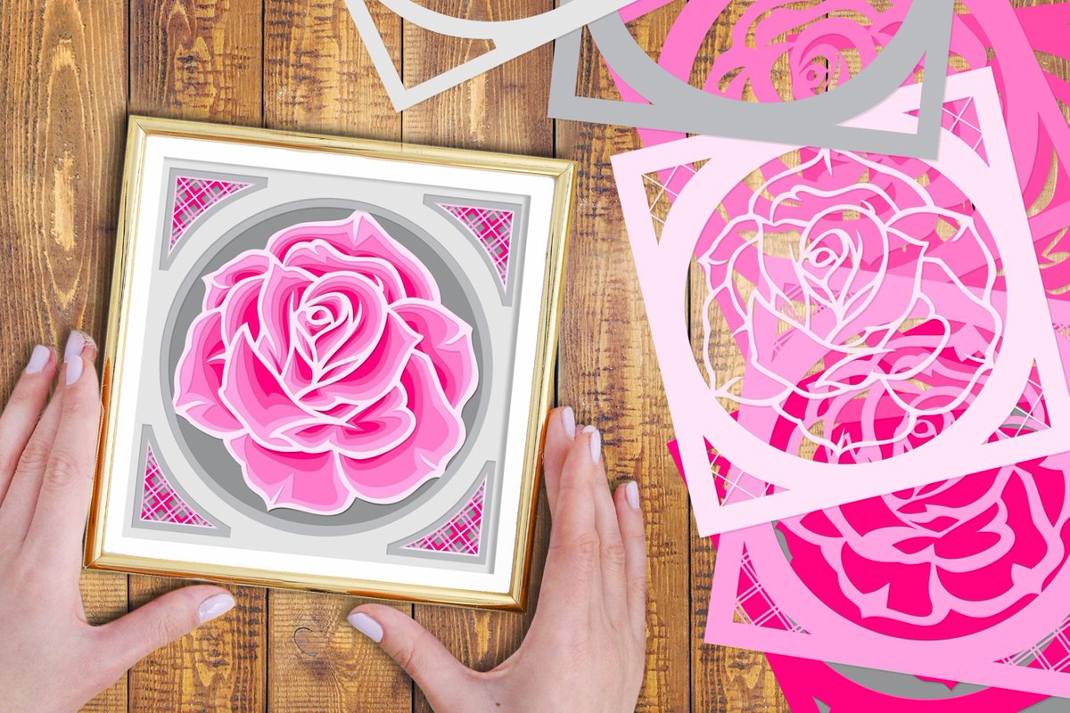 Mandala_Creator's tweet photo. π Big deals! 3D Svg Pink Love Valentine's Rose Multi-layered Design Flowers Papercut SVG Clipart Digital Download Creative DIY Projects only at $6.99 on https://t.co/tvt0htu2rs Hurry. #PapercutFlower #HomeDecor https://t.co/1uDUhLO0sv