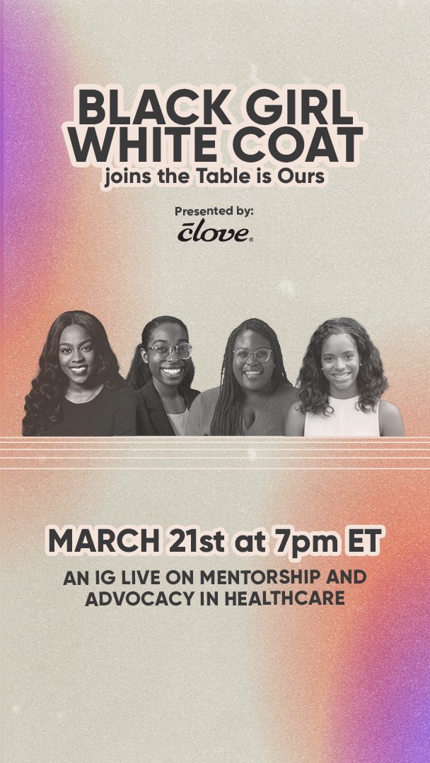 Sandra Coker (@sandrajcoker) on Twitter photo Doing a thing with <a href="/_BGWC_/">Black Girl White Coat</a>, <a href="/ChristleNwora/">Christle Nwora, MD</a>, <a href="/lifetimetv/">Lifetime</a>, and friends over at <a href="/TheTableIsOurs/">The Table Is Ours</a> tomorrow (3/21) on Instagram Live! Tune in π«ΆπΎ Doing a thing with <a href="/_BGWC_/">Black Girl White Coat</a>, <a href="/ChristleNwora/">Christle Nwora, MD</a>, <a href="/lifetimetv/">Lifetime</a>, and friends over at <a href="/TheTableIsOurs/">The Table Is Ours</a> tomorrow (3/21) on Instagram Live! Tune in π«ΆπΎ