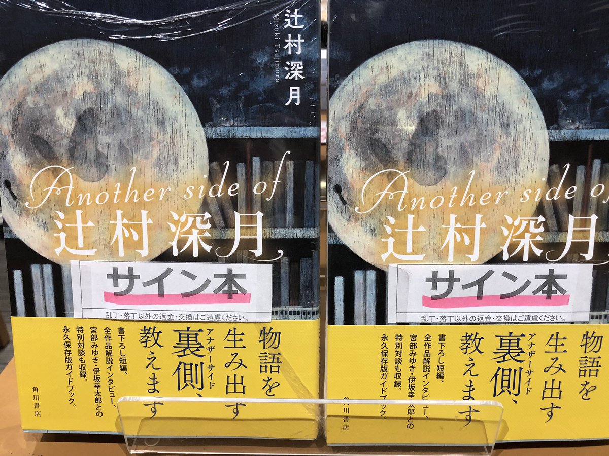 ブラウン×ピンク サイン本 Another side of 辻村深月 シュリンク未開封