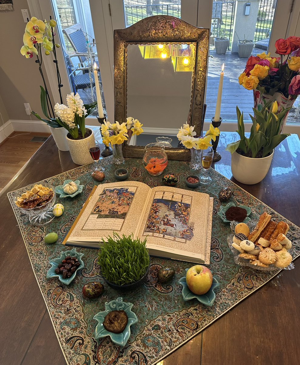 Happy #Nowruz #PersianNewYear #SpringEquinox #نوروز Wish the new year brings more peace, freedom, and Justice #زن_زندکی_آزادی #WomenLifeFreedom